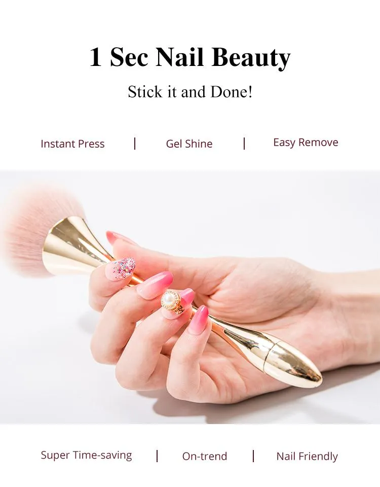 Abstract Geometric Art Nails