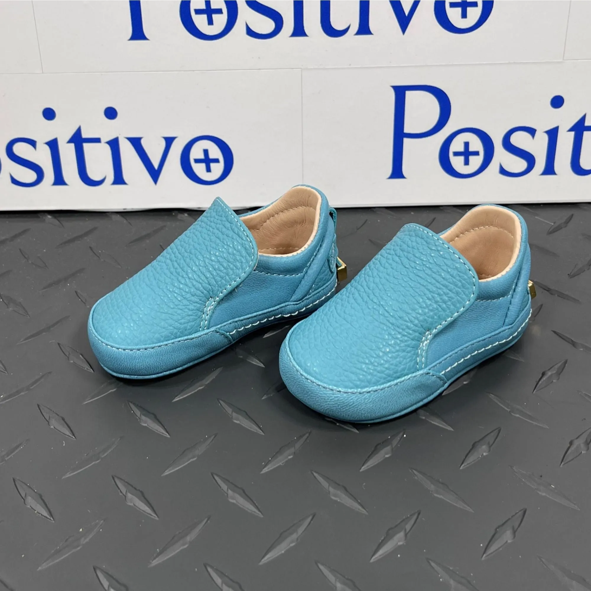 Buscemi 40MM Baby Alce/Flat Oxygen Leather Sneakers