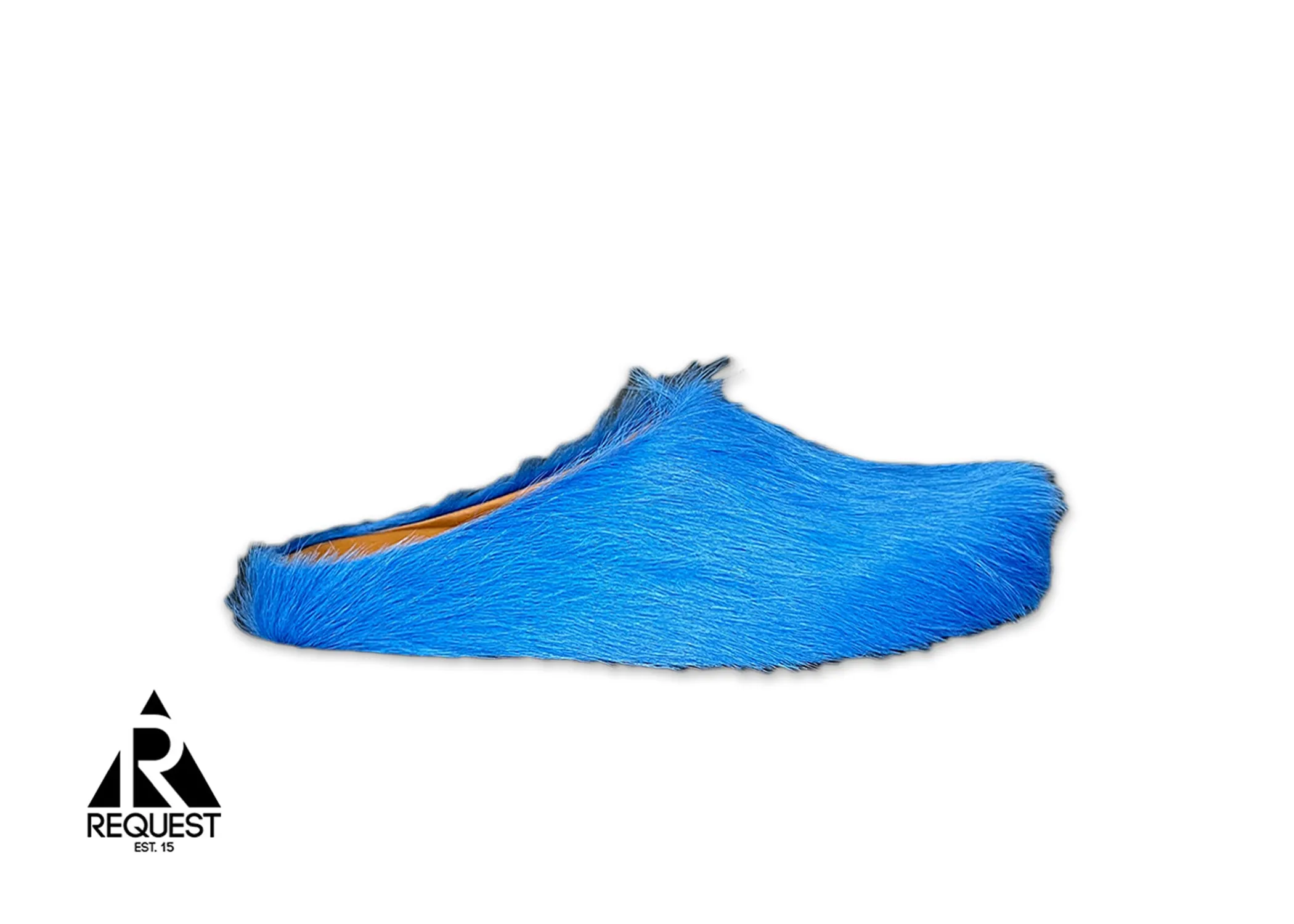Calf Hair Fussbett Sabot Slipper "Royal"