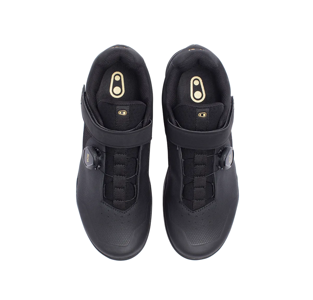 Crankbrothers - Mallet Boa Shoes - Black/Gold