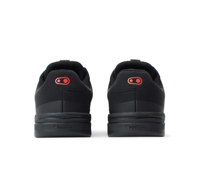 Crankbrothers Shoes Stamp Lace Black / Red - Black outsole