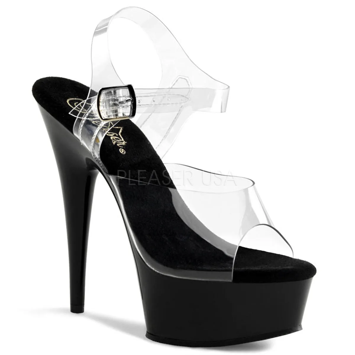 DELIGHT-608  Clear/Black