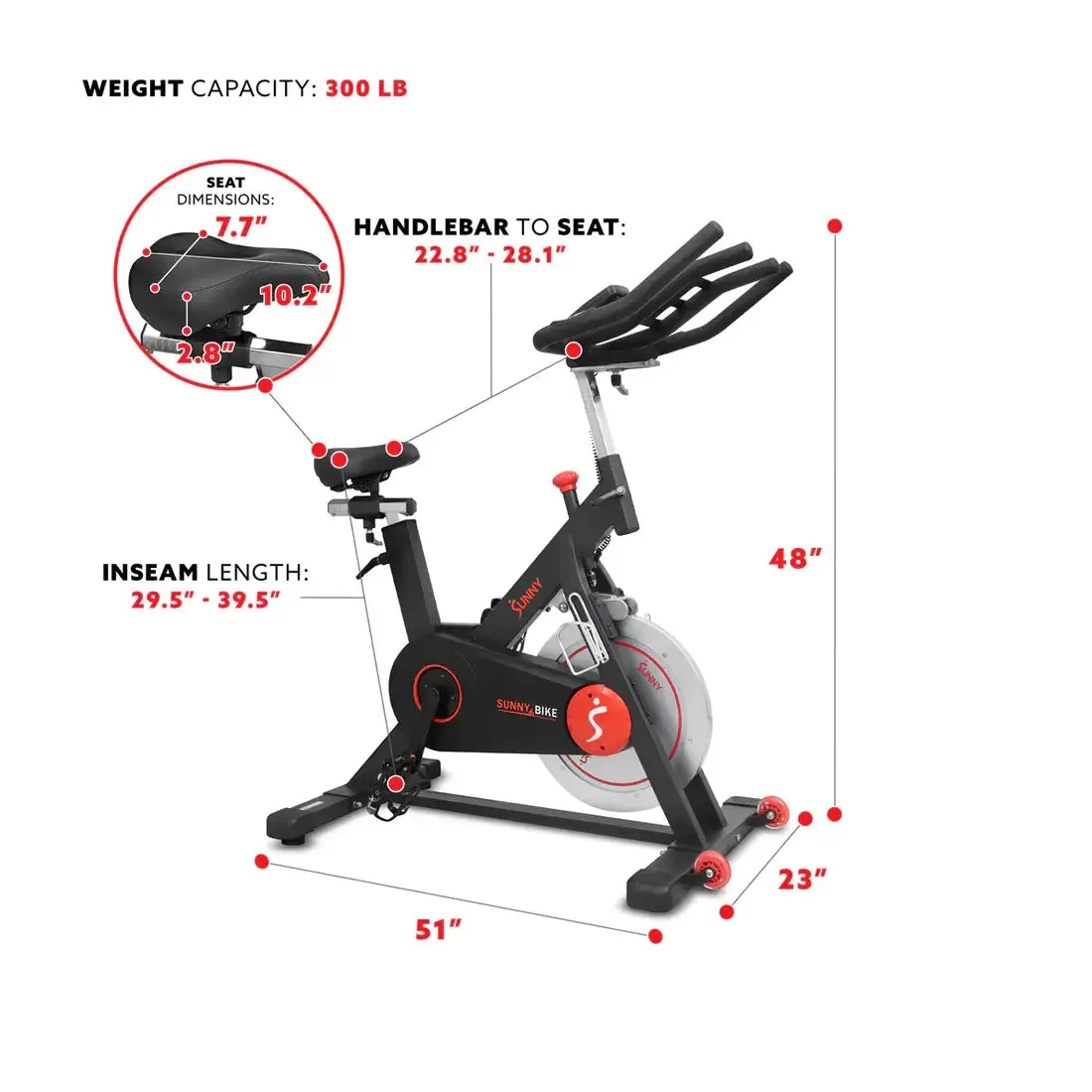 GP Pro Sun Training Cycle Performance Bike - Lifetime warranty*