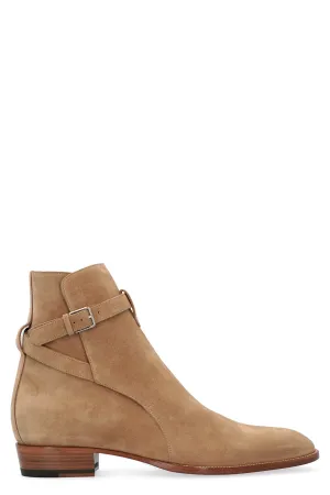 Jodhpur suede ankle boots