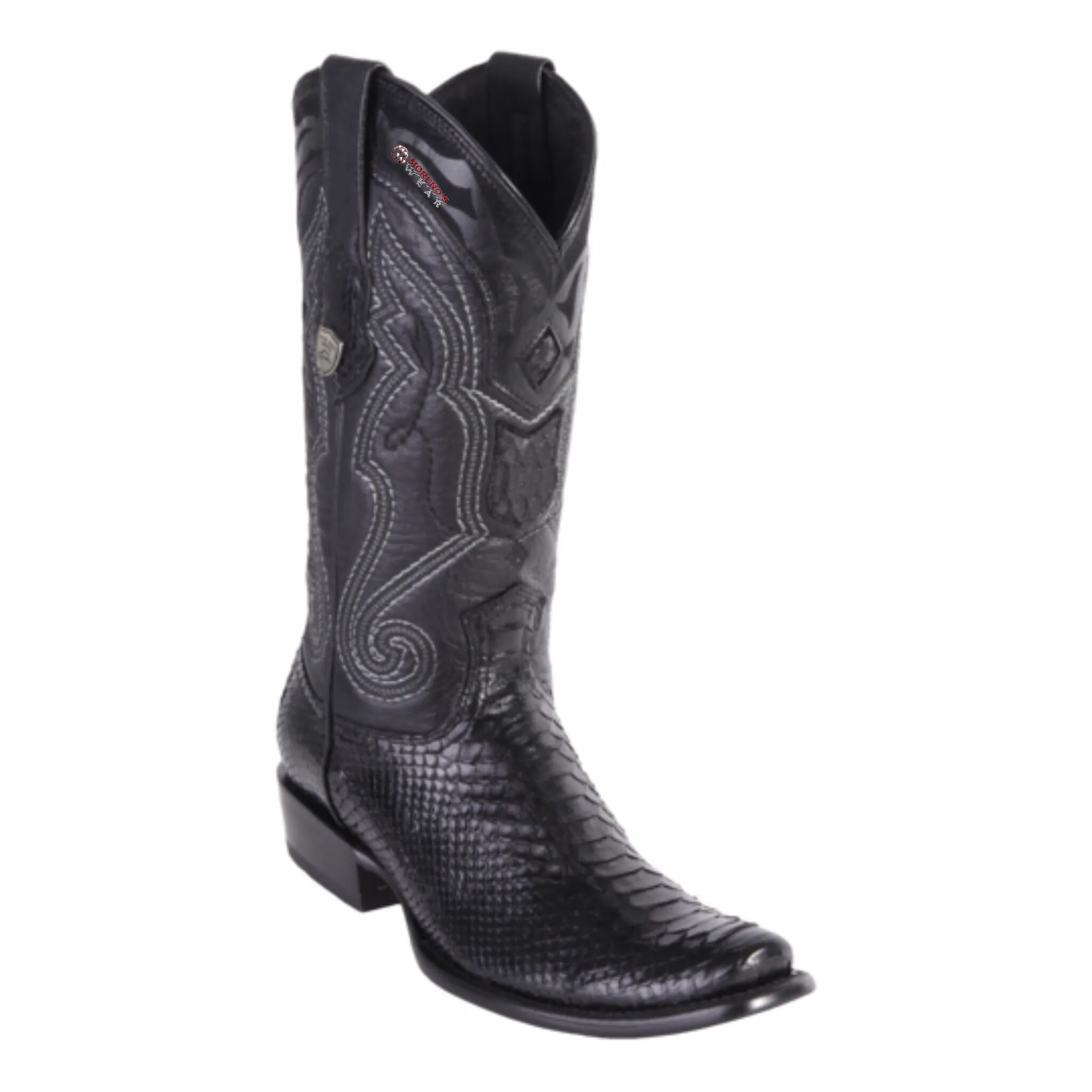 Men's Wild West Python Boots Dubai Toe