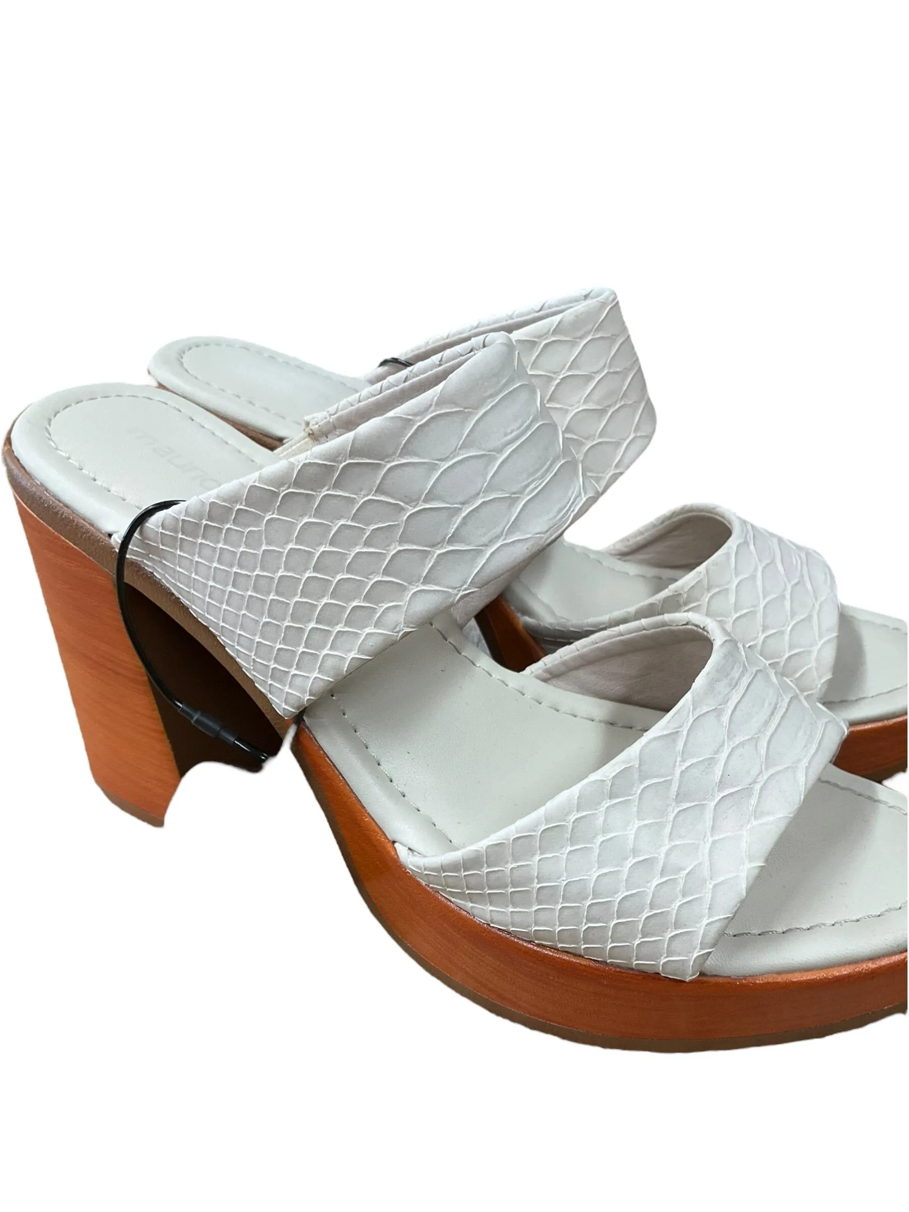 Sandals Heels Block By Maurices  Size: 9.5