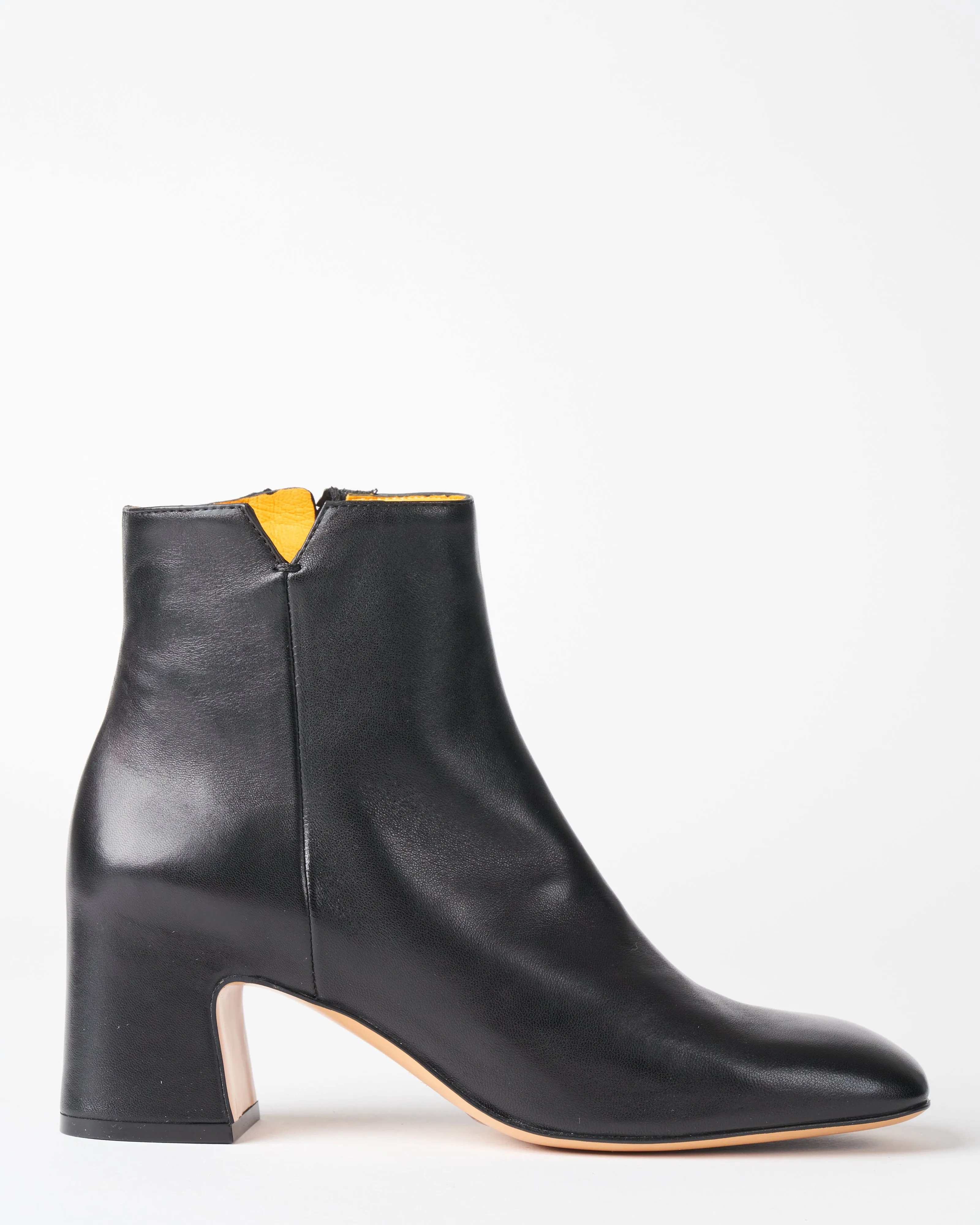 short boot - seta nero