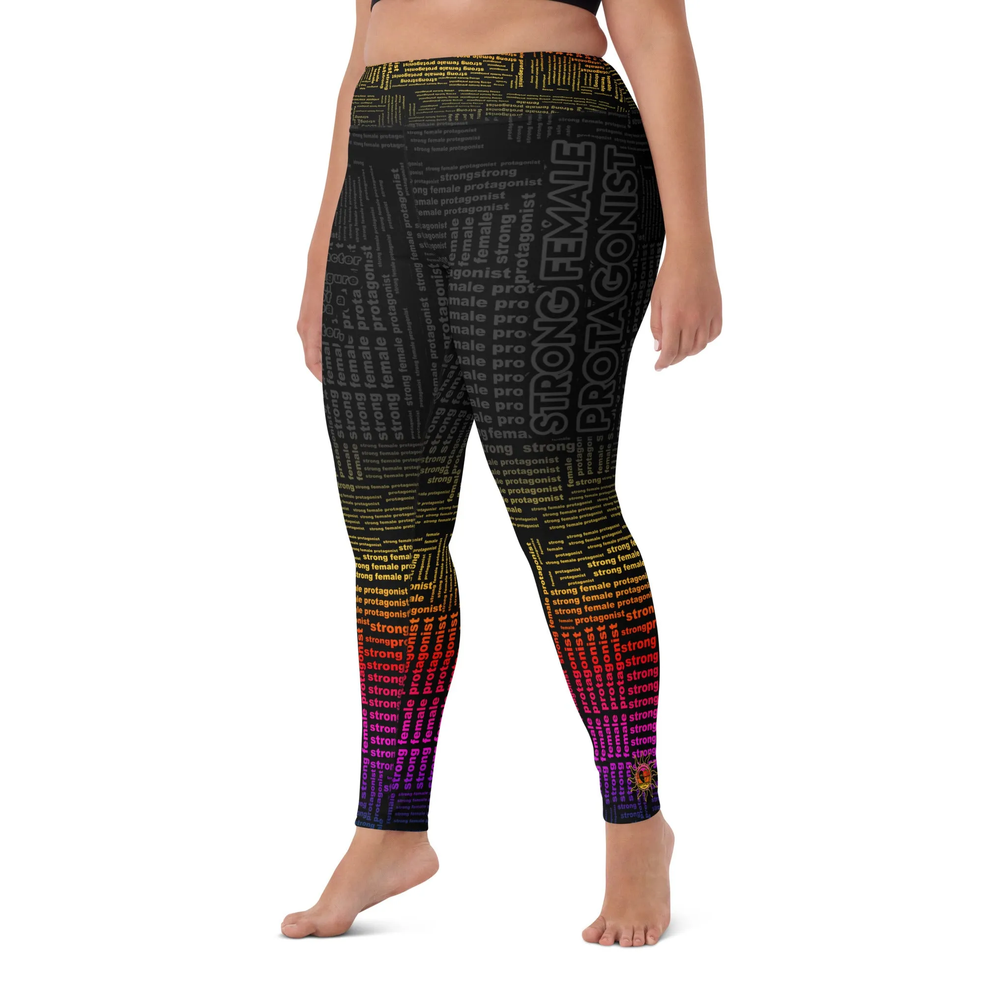 Strong Female Protagonist - Dark Sunset Option - Yoga Leggings