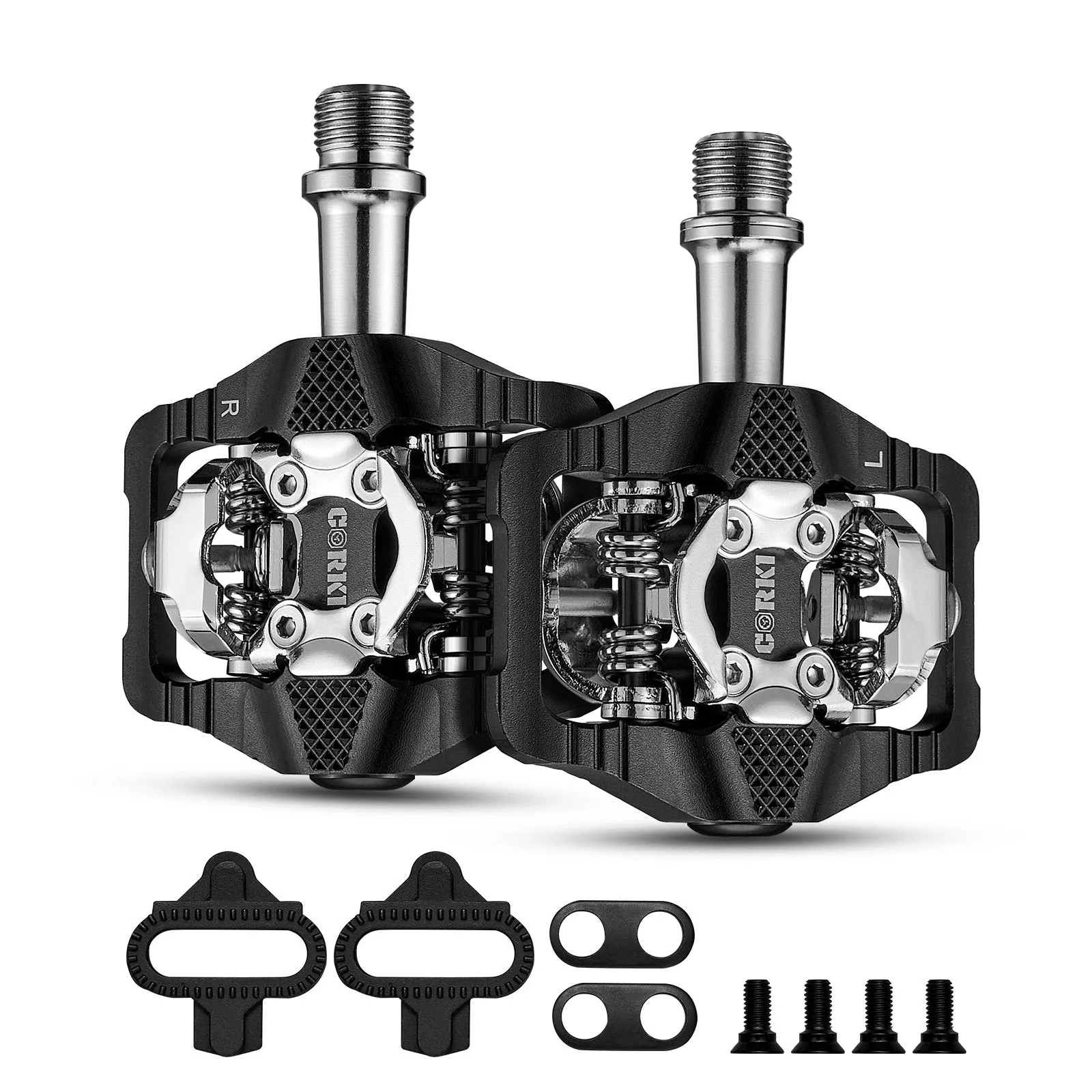 TOPO SPD Platform Clipless Road/MTB Pedals