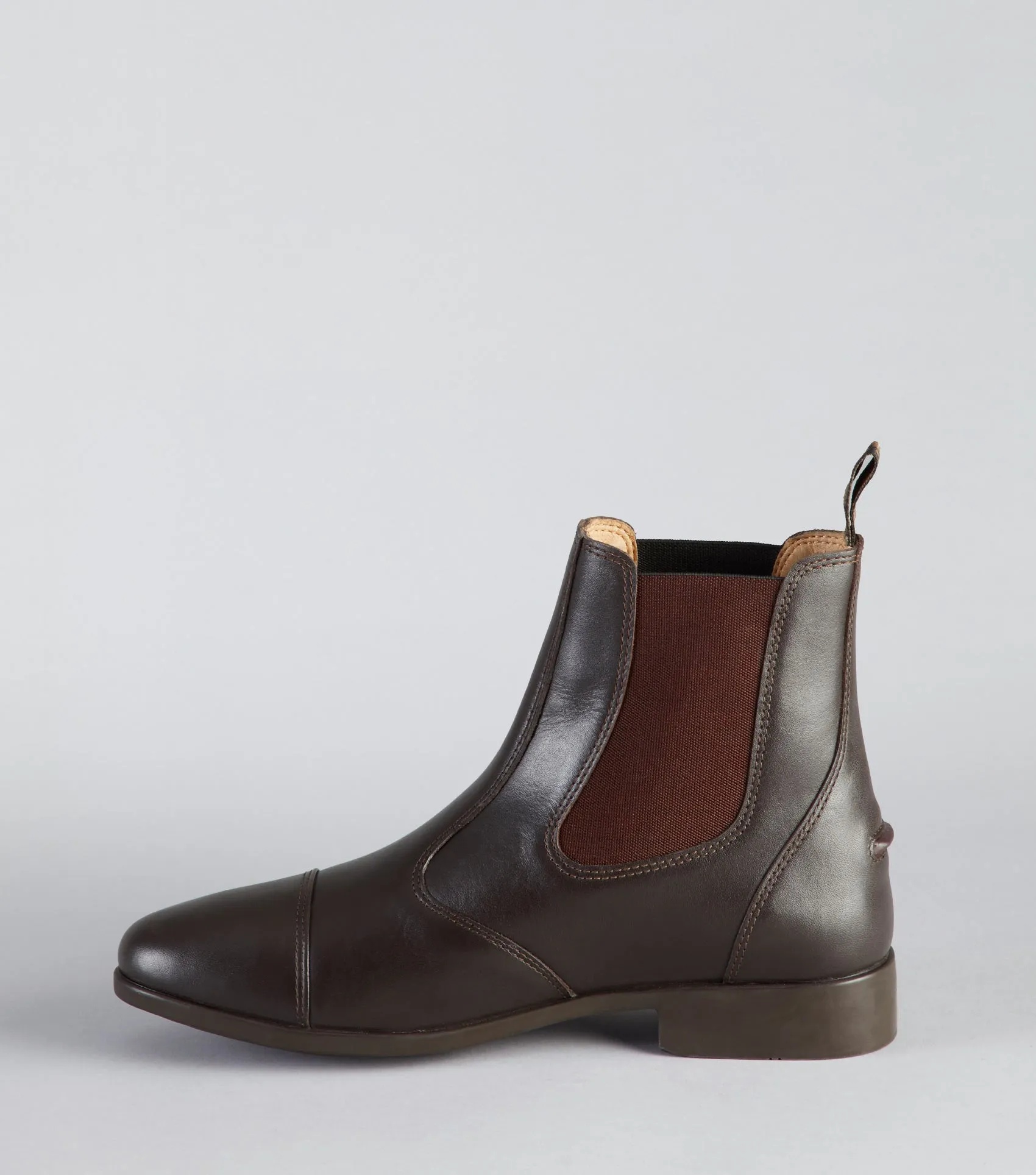 Torlano Leather Chelsea Paddock Boots Brown